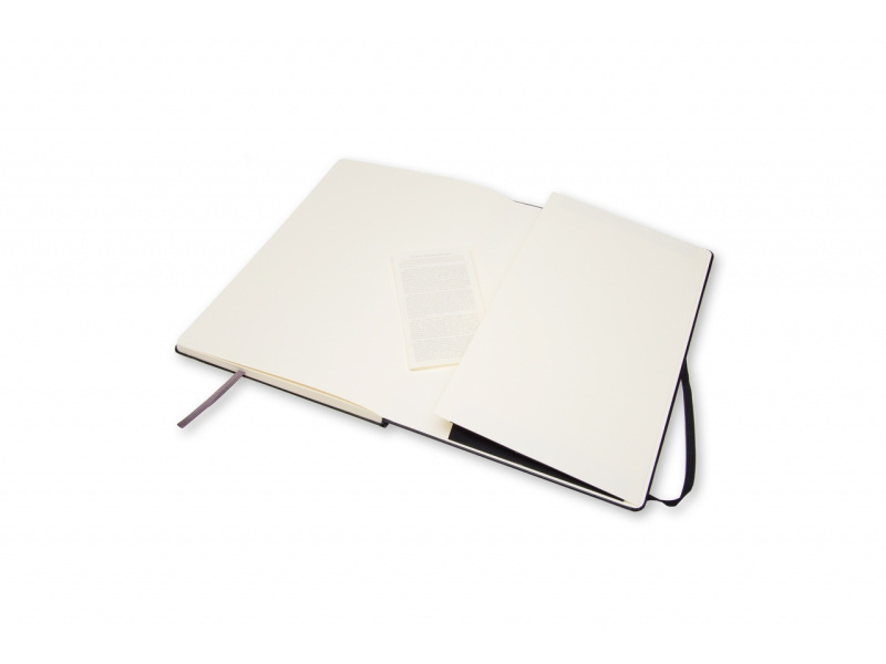 Märkmik Moleskine Sketchbooks A4, valge, kõvad kaaned, must - Pilt 3