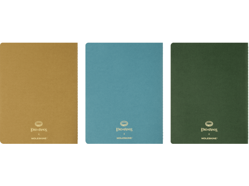 Märkmik Moleskine Sõrmuste Isand, XL 19x25 jooneline 3 tk komplekt - Pilt 2
