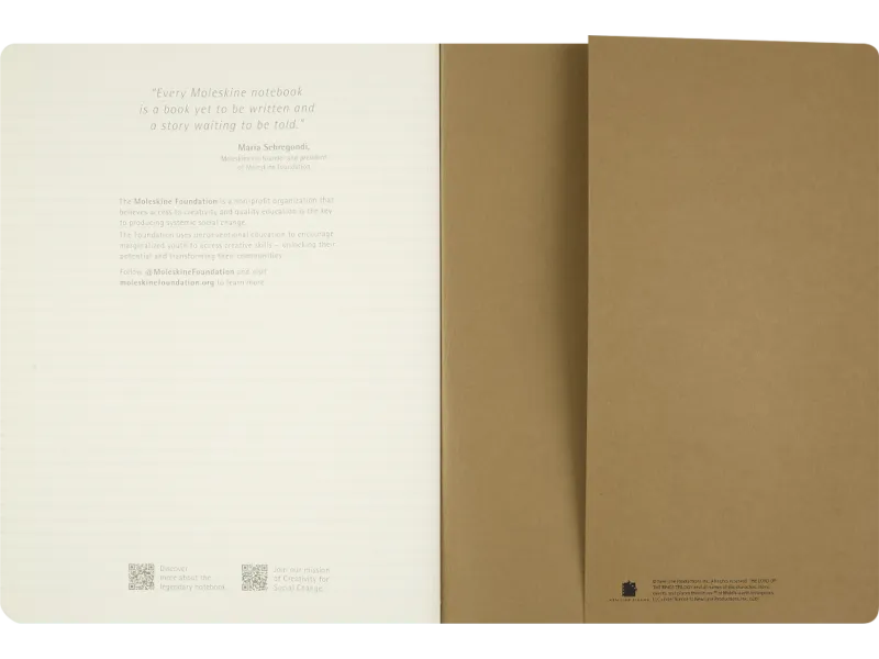 Märkmik Moleskine Sõrmuste Isand, XL 19x25 jooneline 3 tk komplekt - Pilt 3