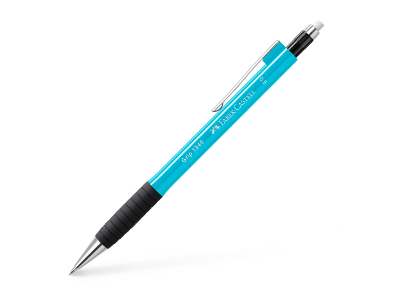 Mehaaniline harilik pliiats Faber-Castell Grip 1345 0,5mm hele sinine