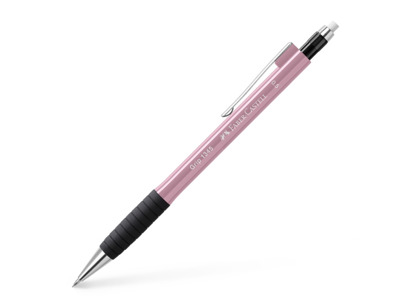 Mehaaniline harilik pliiats Faber-Castell Grip 1345 0,5mm tume roosa