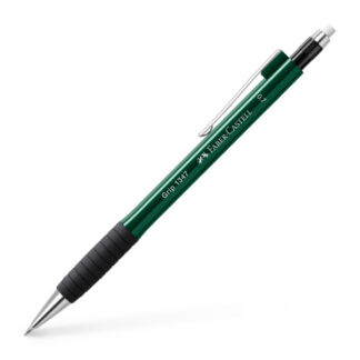 Mehaaniline harilik pliiats Faber-Castell Grip 1347 0,7mm metallik roheline
