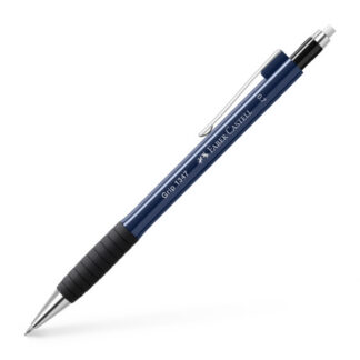 Mehaaniline harilik pliiats Faber-Castell Grip 1347 0,7mm metallik sinine