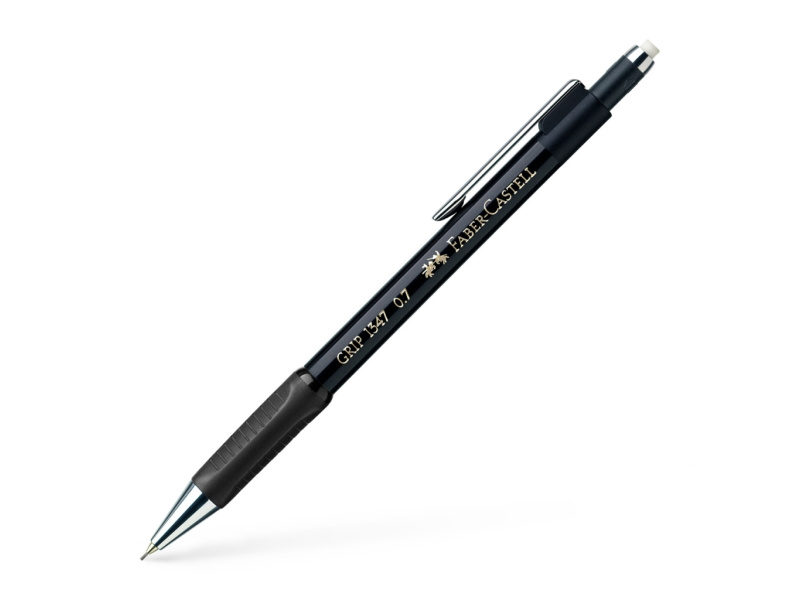 Mehaaniline harilik pliiats Faber-Castell Grip 1347 must 0,7mm