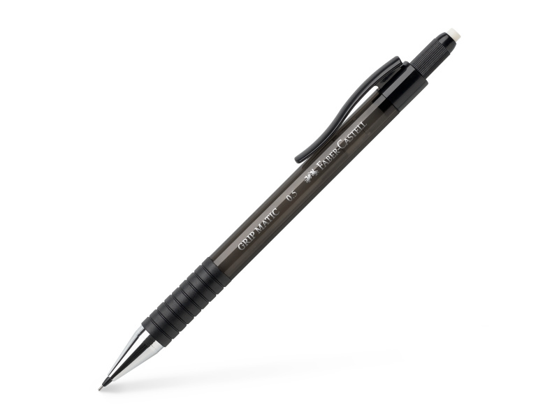Mehaaniline harilik pliiats Faber-Castell Grip-Matic 0,5mm must