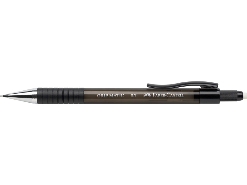 Mehaaniline harilik pliiats Faber-Castell Grip-Matic 0,7mm must