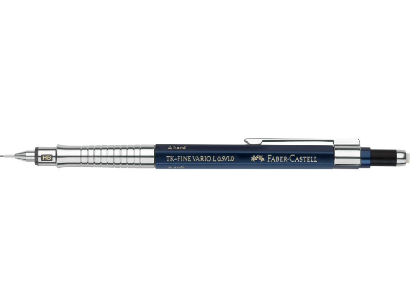 Mehaaniline harilik pliiats Faber-Castell TK-FINE VARIO L 1.0mm tumesinine - Pilt 2