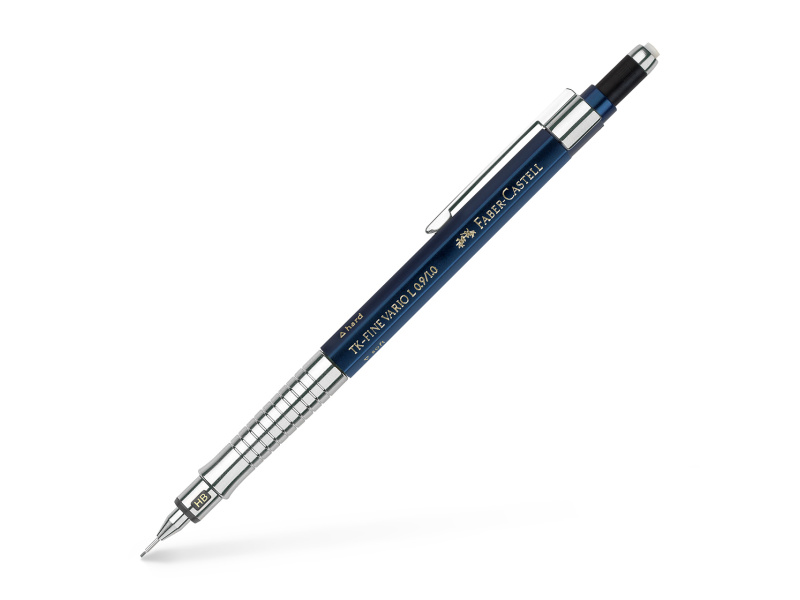 Mehaaniline harilik pliiats Faber-Castell TK-FINE VARIO L 1.0mm tumesinine