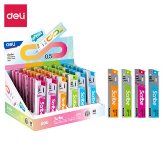 Mehaanilise pliiatsi söed DELI 0,5mm 2B