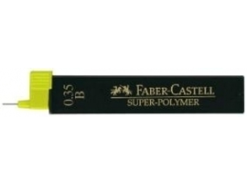 Mehaanilise pliiatsi söed Faber-Castell Super-Polymer 0,3mm B