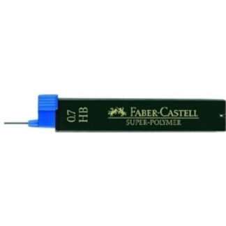Mehaanilise pliiatsi söed Faber-Castell Super-Polymer 0,7mm 2B