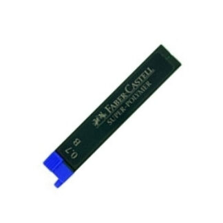 Mehaanilise pliiatsi söed Faber-Castell Super-Polymer 0,7mm B (521701)