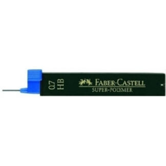 Mehaanilise pliiatsi söed Faber-Castell Super-Polymer 0,7mm HB (120700)