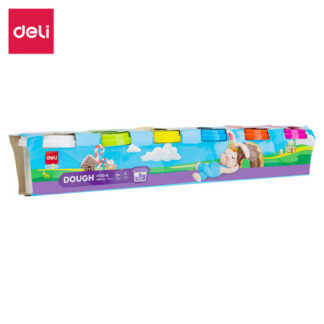 Modelleerimismass DELI 6-värvi heledad värvid