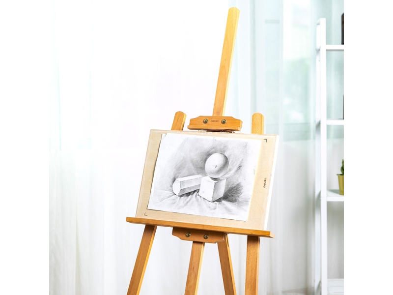 Molbert DELI kolmjalg puit 150cm - Pilt 4