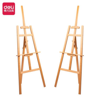 Molbert DELI kolmjalg puit 150cm