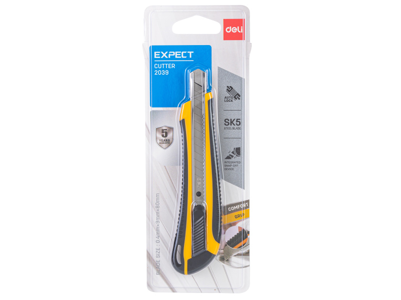 Nuga DELI Expect 9mm metall blistris — изображение 4