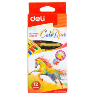 Õlipastellid ColoRun DELI 12-värvi