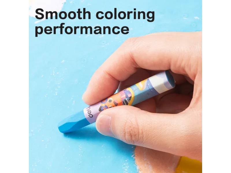 Õlipastellid DELI ColorWow 18 värvi - Pilt 4