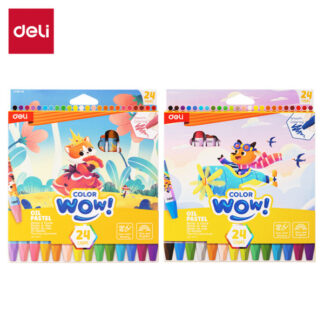 Õlipastellid DELI ColorWow 24 värvi