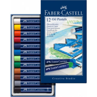 Õlipastellid Faber-Castell Gofa Creative Studio 12-värvi