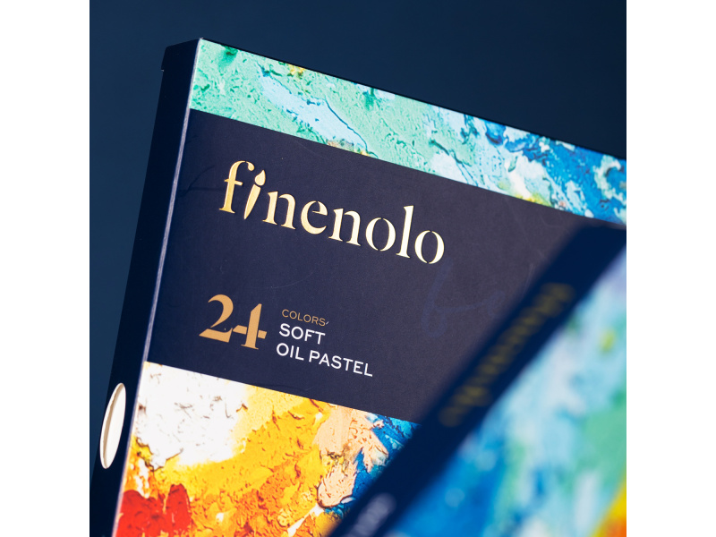 Õlipastellid Finenolo 12-värvi pehmed - Pilt 4