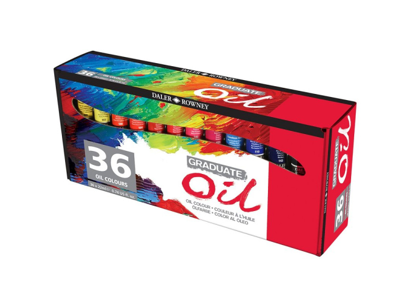 Õlivärv Daler-Rowney graduate 36x22ml