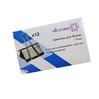 Paberiklamber Attomex 19mm 12tk/pk