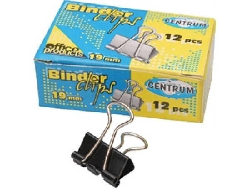 Paberiklamber Centrum 19mm 12tk/pk