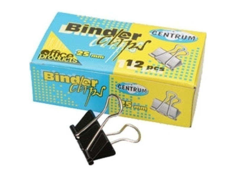 Paberiklamber Centrum 25mm 12tk/pk