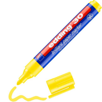 Paberimarker Edding 30 kollane, 1.5-3mm