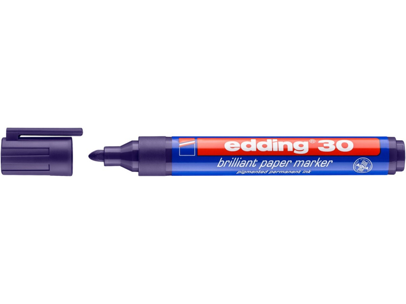 Paberimarker Edding 30 lilla, 1.5-3mm - Pilt 3