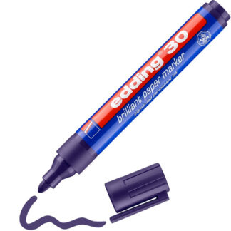 Paberimarker Edding 30 lilla, 1.5-3mm