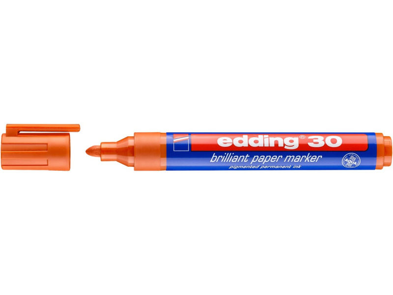 Paberimarker Edding 30 oranž, 1.5-3mm - Pilt 3