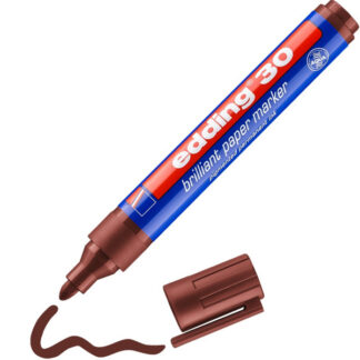 Paberimarker Edding 30 pruun, 1.5-3mm