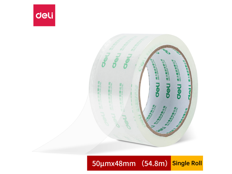 Pakketeip DELI 48mmx54m 50mic läbipaistev