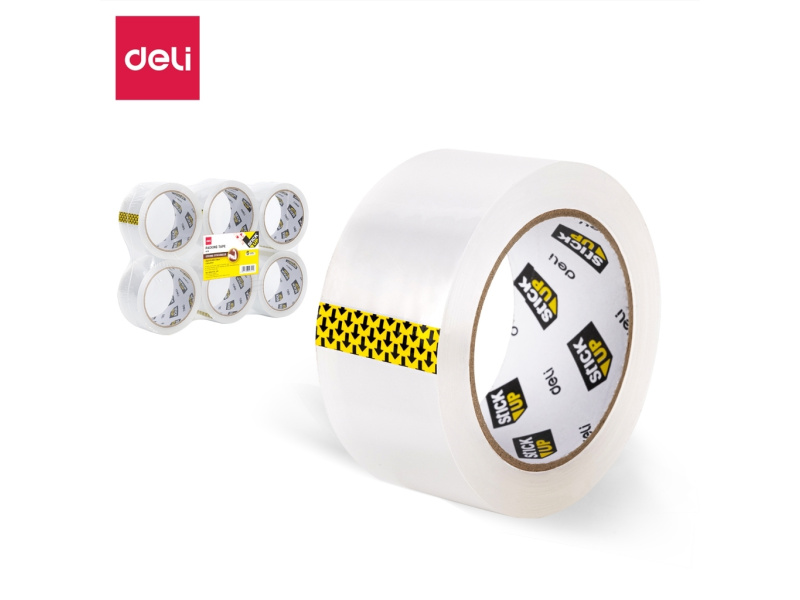 Pakketeip DELI 48mmx55m 45mic läbipaistev