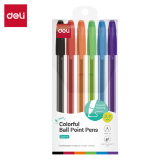 Pastapliiats DELI 0.7mm 6-värvi