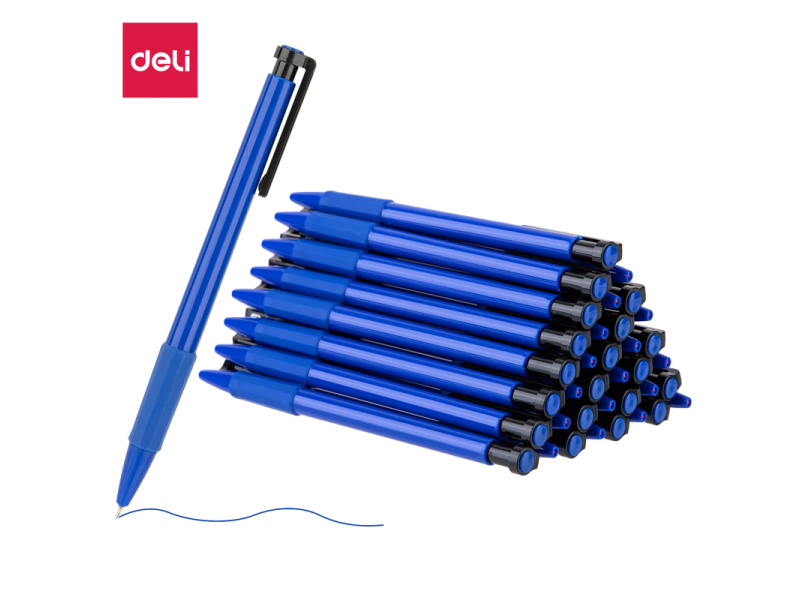Pastapliiats DELI 6546S 0.7mm sinine