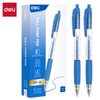 Pastapliiats DELI Q81 0.7mm nupuga sinine