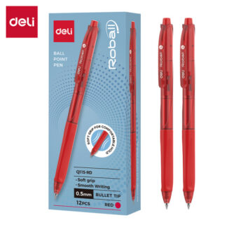 Pastapliiats Deli Roball 0.5mm punane
