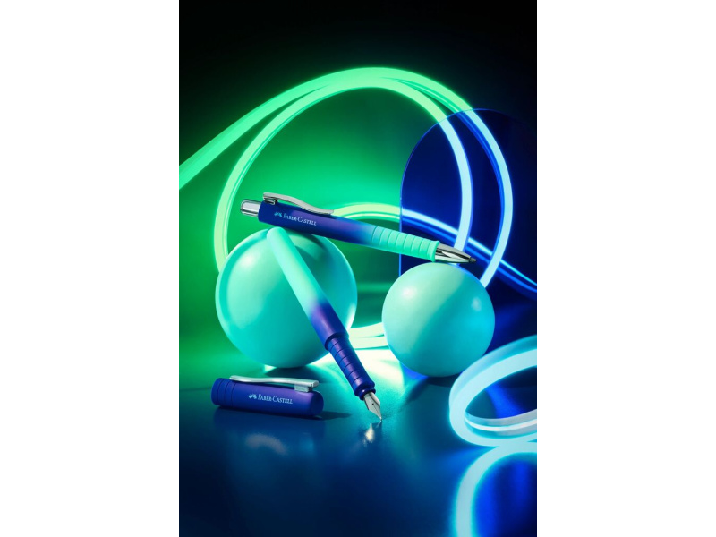 Pastapliiats Faber-Castell Poly Ball Edition Buzzing Blue - Pilt 3