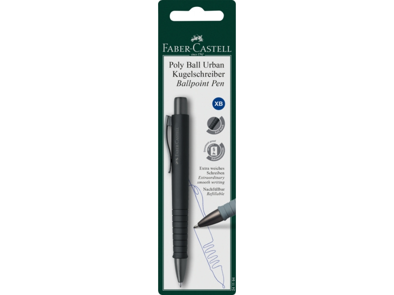 Pastapliiats Faber-Castell PolyBall XB 0.6mm, hall