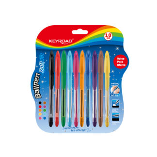 Pastapliiats Keyroad 0.7mm 10-värvi