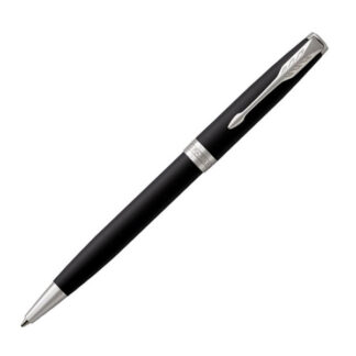 Pastapliiats Parker Sonnet Matte Black CT 0,7mm must
