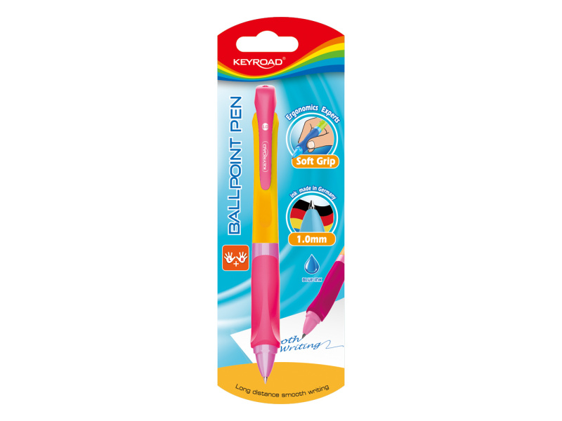 Pastapliiats pliiats Keyroad Easy Writter 1.0mm, sinine - Pilt 3