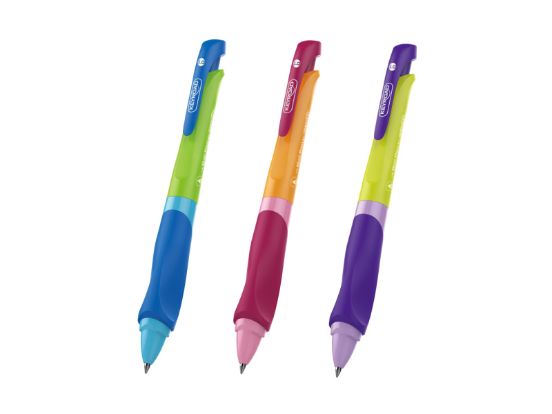 Pastapliiats pliiats Keyroad Easy Writter 1.0mm, sinine - Pilt 4