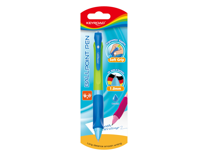 Pastapliiats pliiats Keyroad Easy Writter 1.0mm, sinine
