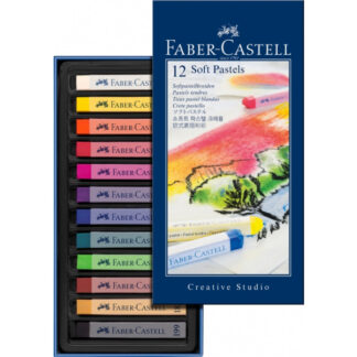 Pastellkriidid Faber-Castell Gofa 12-värvi