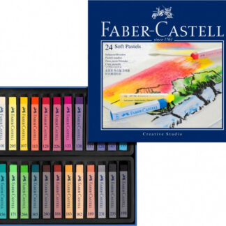 Pastellkriidid Faber-Castell Gofa 24-värvi